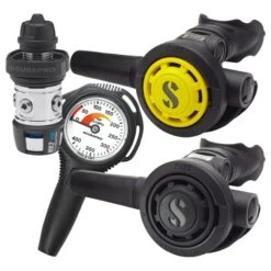 Atemreglerset MK2 EVO DIN 300 / R095 / R095 Mit UW Manometer Compact