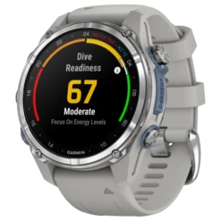 Garmin Descent MK3 43mm Farbe Silber / Nebelgrau