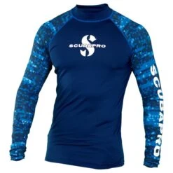AEGEAN Rash Guard Langarm Herren UPF50