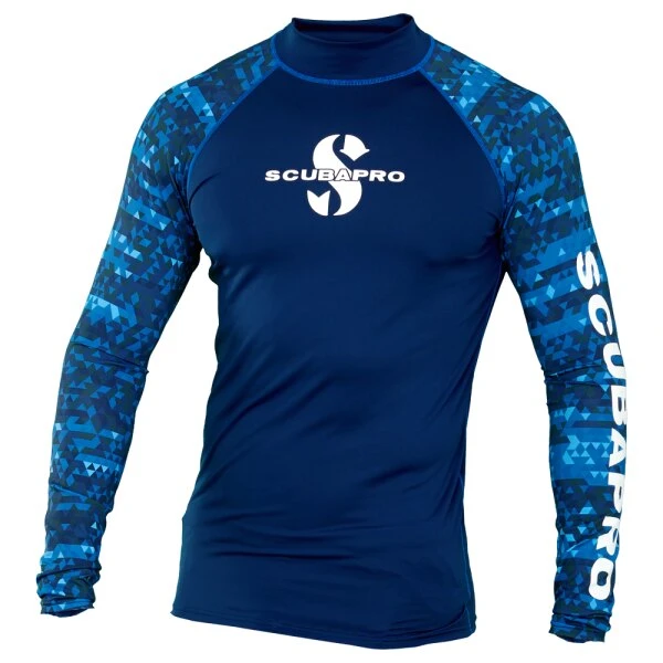 AEGEAN Rash Guard Langarm Herren UPF50