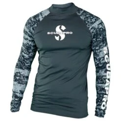 GRAPHITE Rash Guard Langarm Herren UPF50