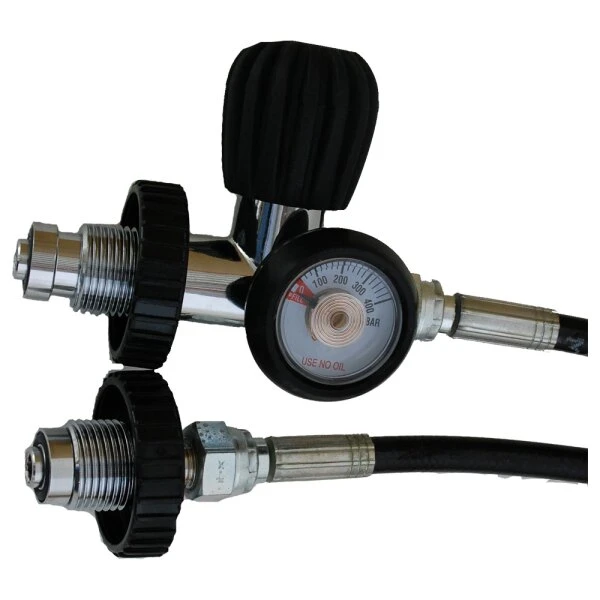 Polaris Überströmschlauch 1 M Bis 300 Bar Mit Manometer